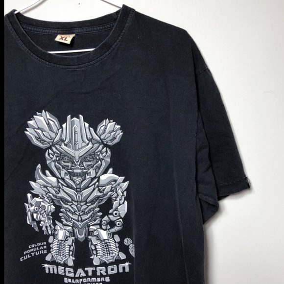 Colour Popular Culture Megatron Graphic T-Shirt - Picture 2 of 8